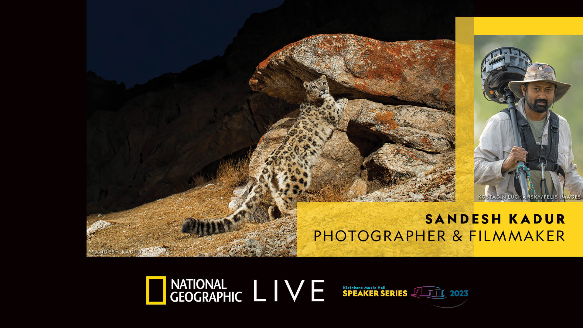 Sandesh Kadur: Wild Cats of India | National Geographic Live - Buffalo Zoo