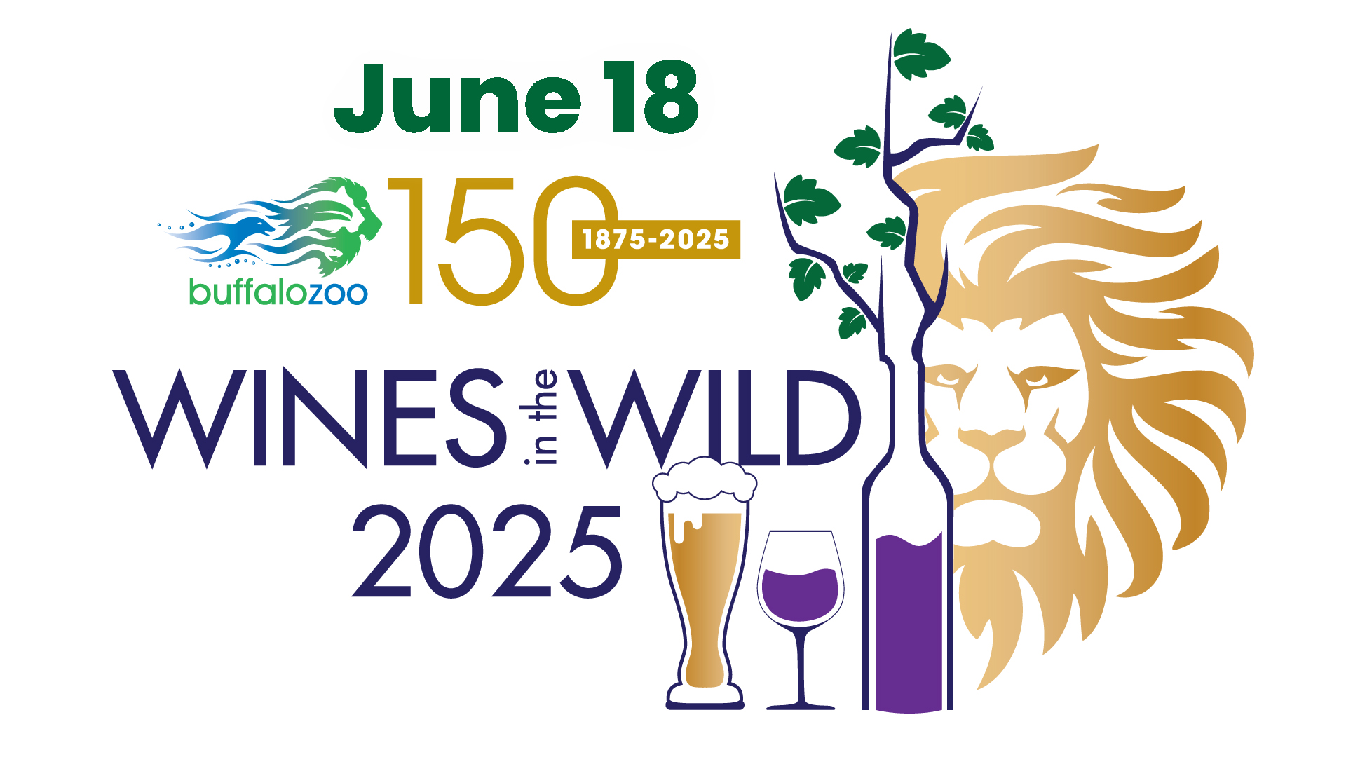 Wines in the Wild is taking place on June 18, 2025 at the Buffalo Zoo.
